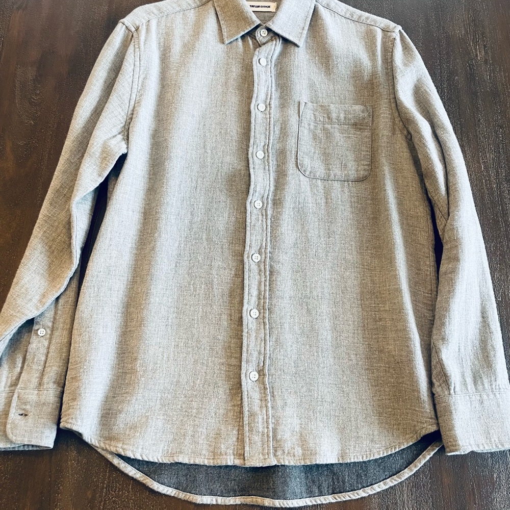 Taylor Stitch California in Ash Heather Double Cloth